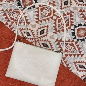 White crossbody